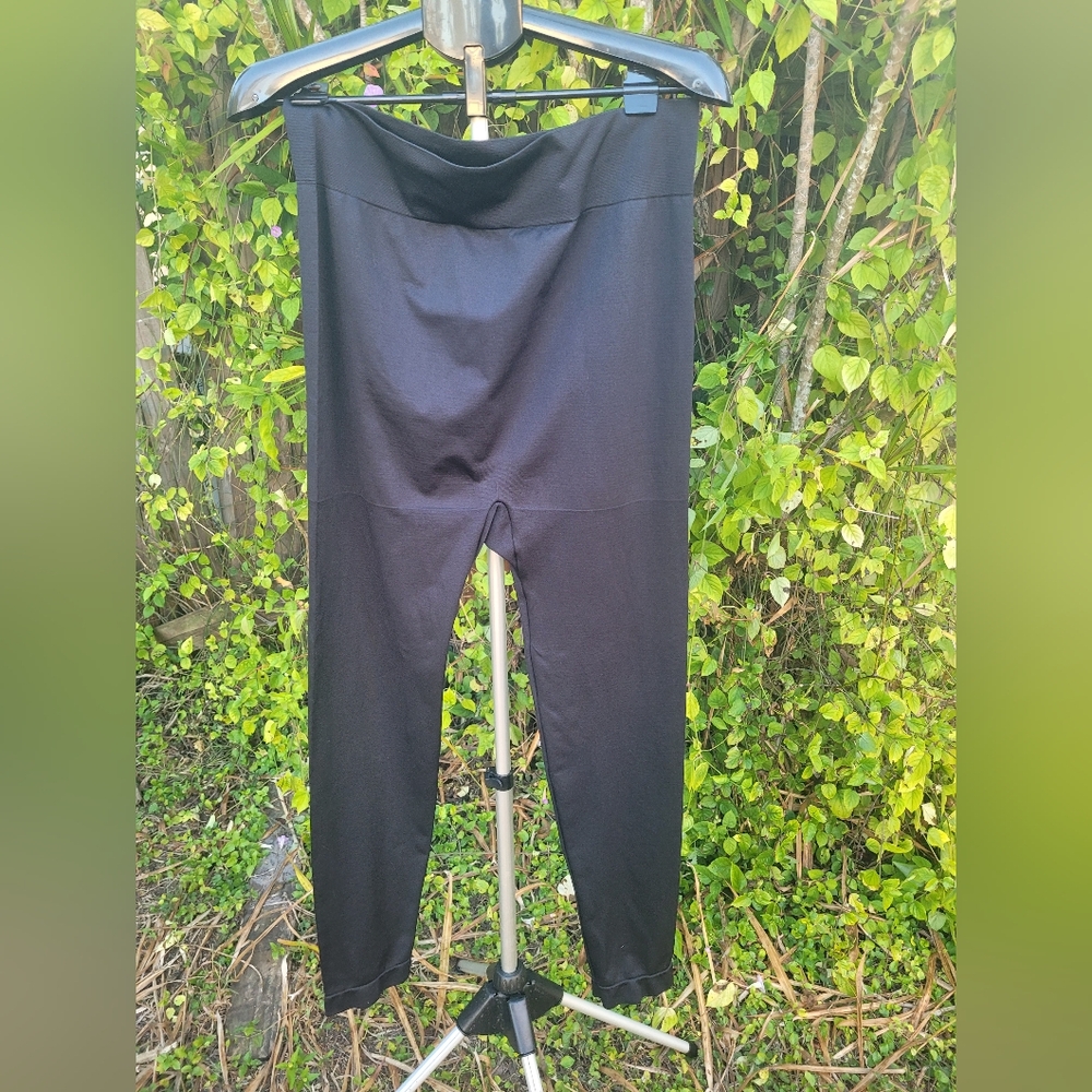 Lane Bryant Black Nylon-Spandex Blend